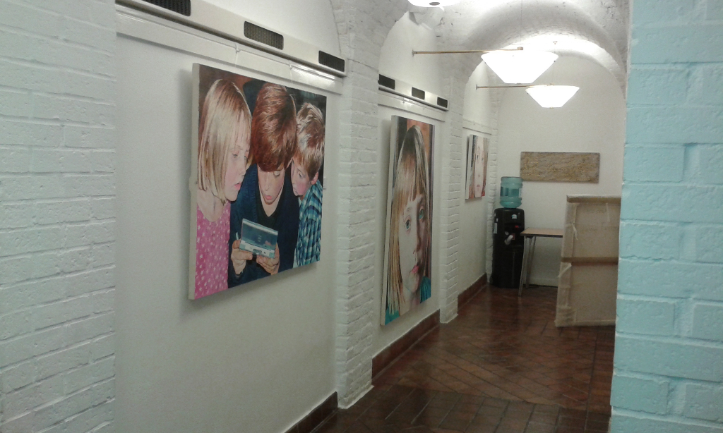 Harvey Taylor's paintings at the Crypt