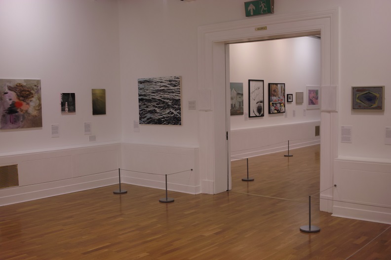 Sea painting at Huddersfield Art Gallery