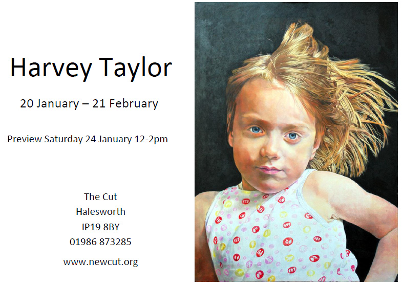 Solo show at The Cut - card invite